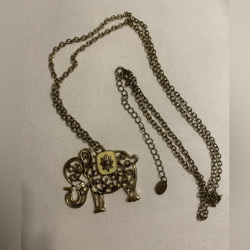 Elephant necklace